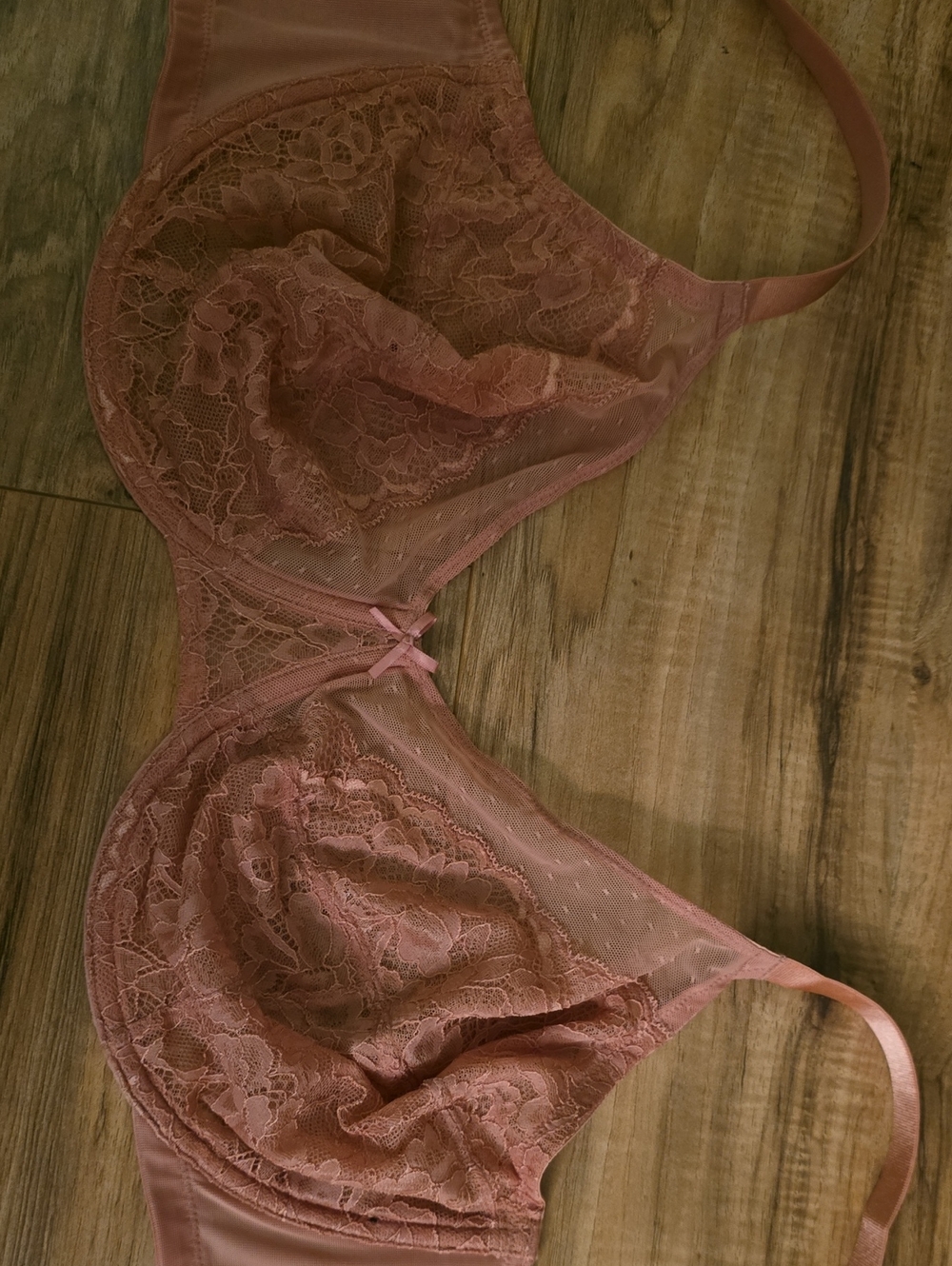 NWT HSIA Lace Mesh Underwire Bra Size 38G